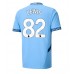 Maillot de foot Manchester City Rico Lewis #82 Domicile vêtements 2024-25 Manches Courtes